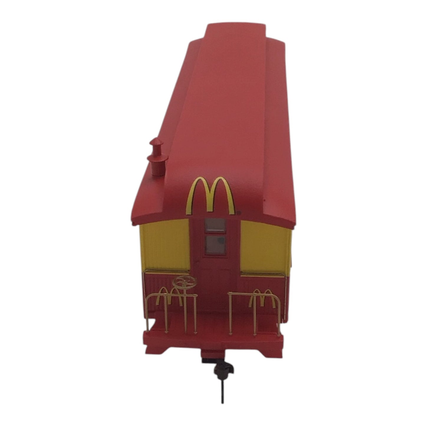 Hawthorne Village McDonald's 50th Anniversary Train Car Set of 4 w/ Tracks