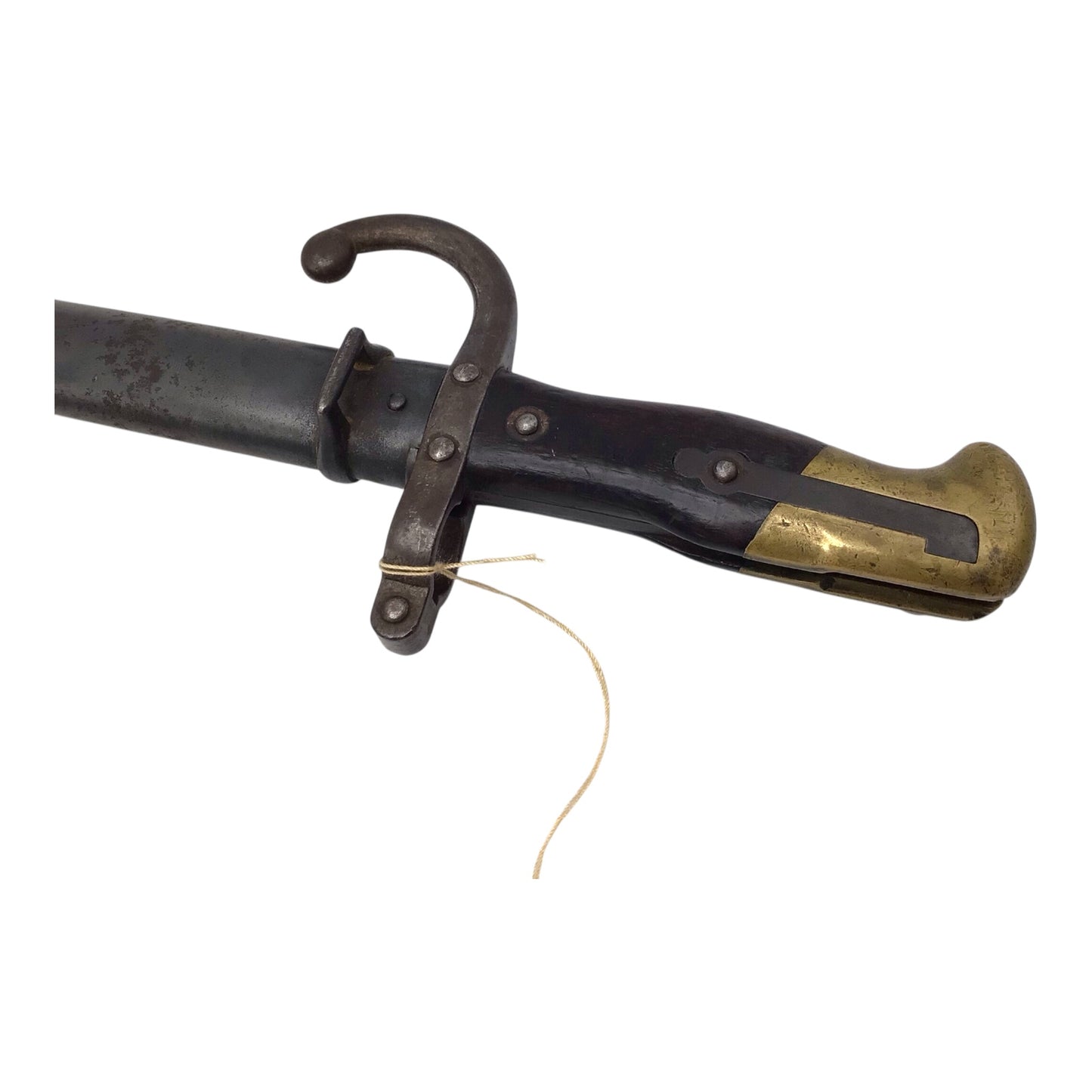 Franco Prussian 1877 French Gris Bayonet Sword w/ Sheath