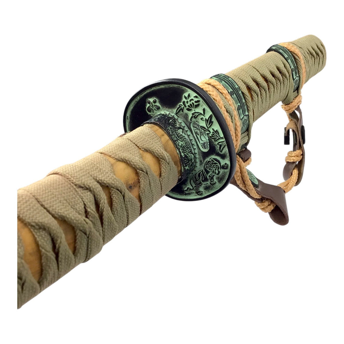 43" Samurai Reverse Jintachi Sword – Hardwood Handle