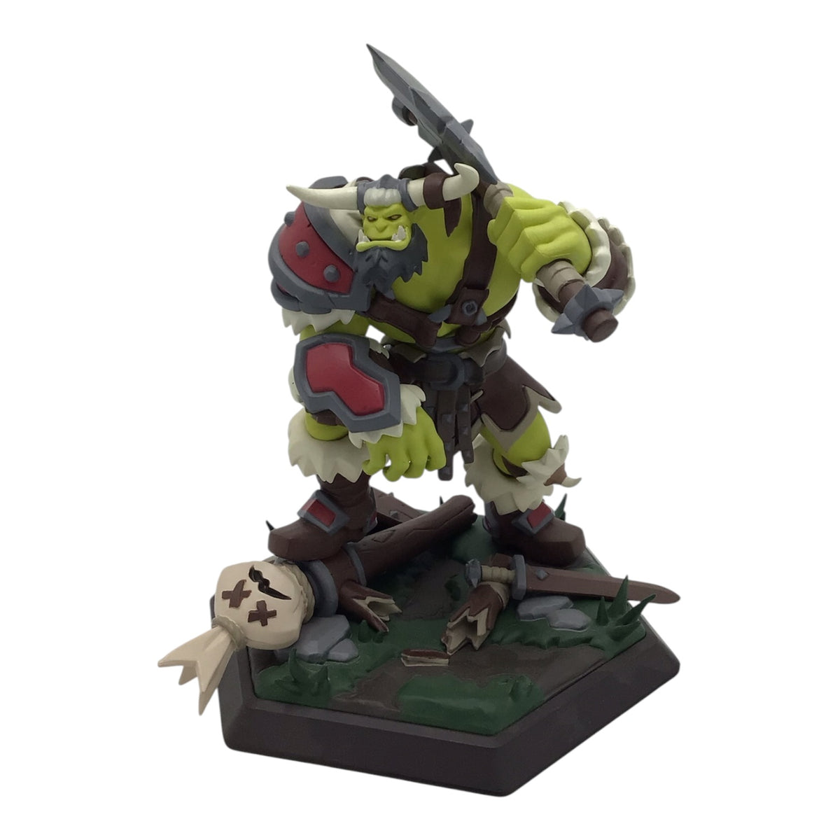 BlizzCon 2019 World of Warcraft 25th Anniversary Commemorative Collectible - Orc Grunt Statue