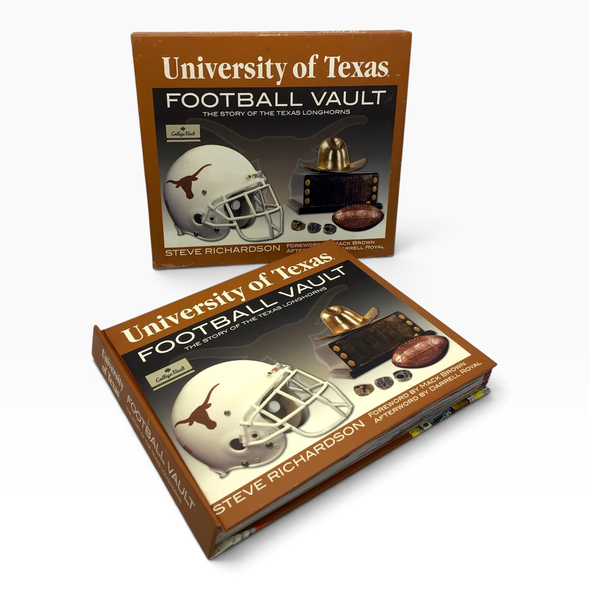 The University of Texas Football Vault: The Story of the Texas Longhorns – Hardcover - 2007