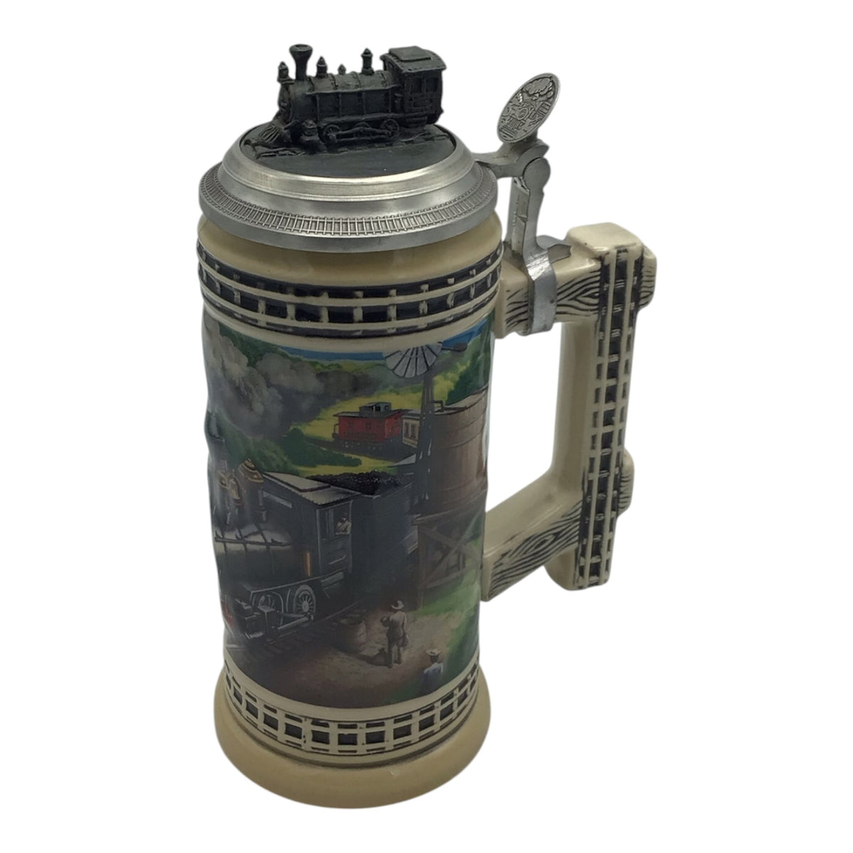 Anheuser-Busch Early Transportation Series Train Stein