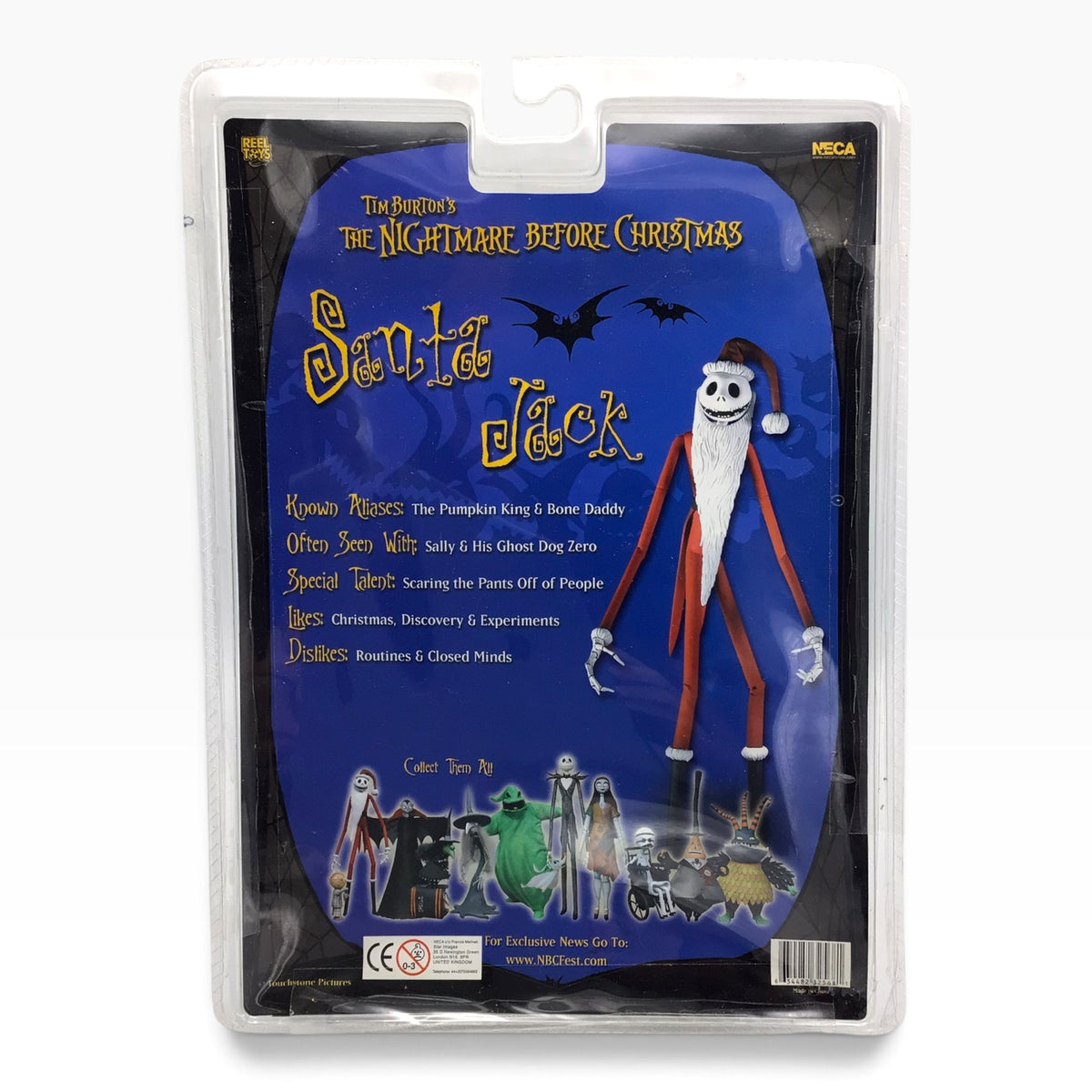 Tim Burton's The Nightmare Before Christmas Santa Jack Series 2 Action Figure – NECA