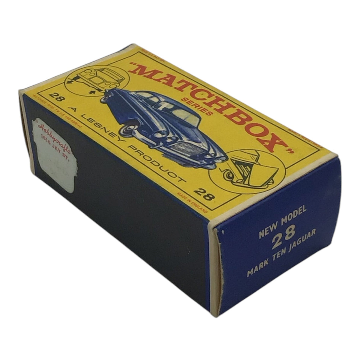Lesney Matchbox Series #28 Mark Ten Jaguar w/ Original Box