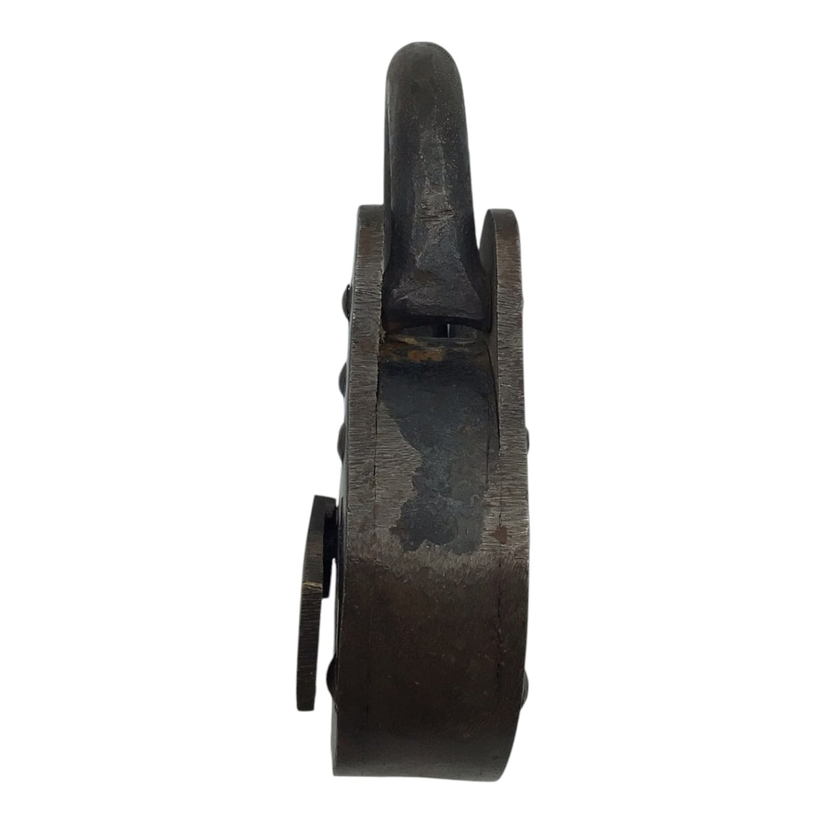 Extra Large Antique Padlock w/ 2 Keys