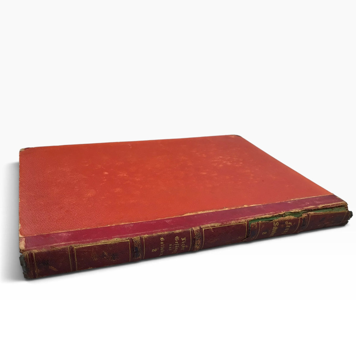 Franz Schubert Complete Compositions Volume 2 – Antique German Music Sheet Book