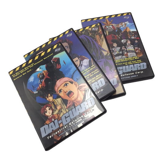 Dai-Guard: Terrestrial Defense Corp. DVD Collection Volumes 1, 2, 5 & 6 – ADV Films