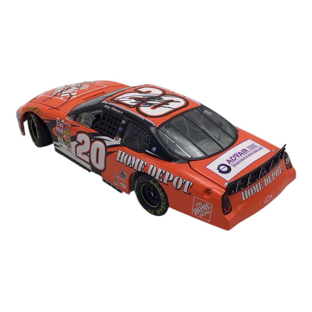 SIGNED Tony Swewart #20 Home Depot Monte Carlo Diecast Model