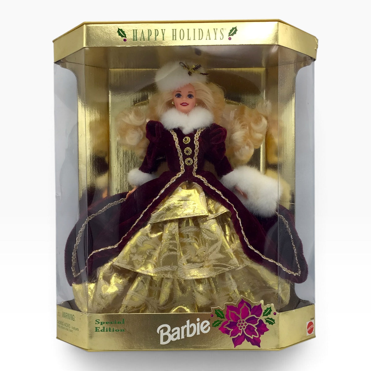 1996 Mattel Barbie Happy Holidays #15646 Special Edition - New in Box