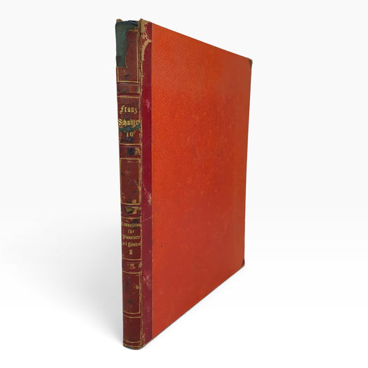 Franz Schubert Complete Compositions Piano Four Hands 2 Volume 10 – Antique German Piano Music Book