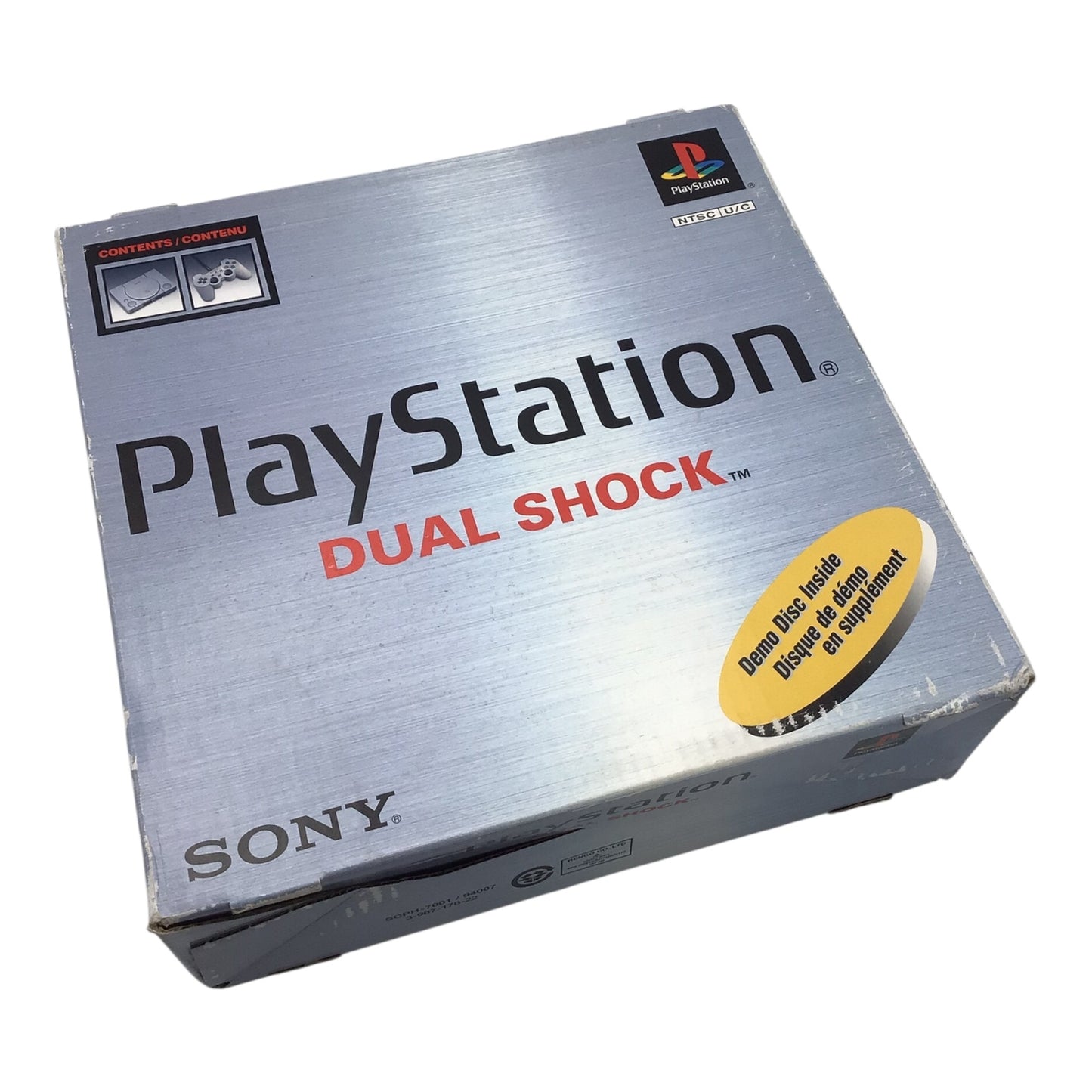 Sony PlayStation Dual Shock SCPH-7001 Original Console Box & Inserts – Box Only