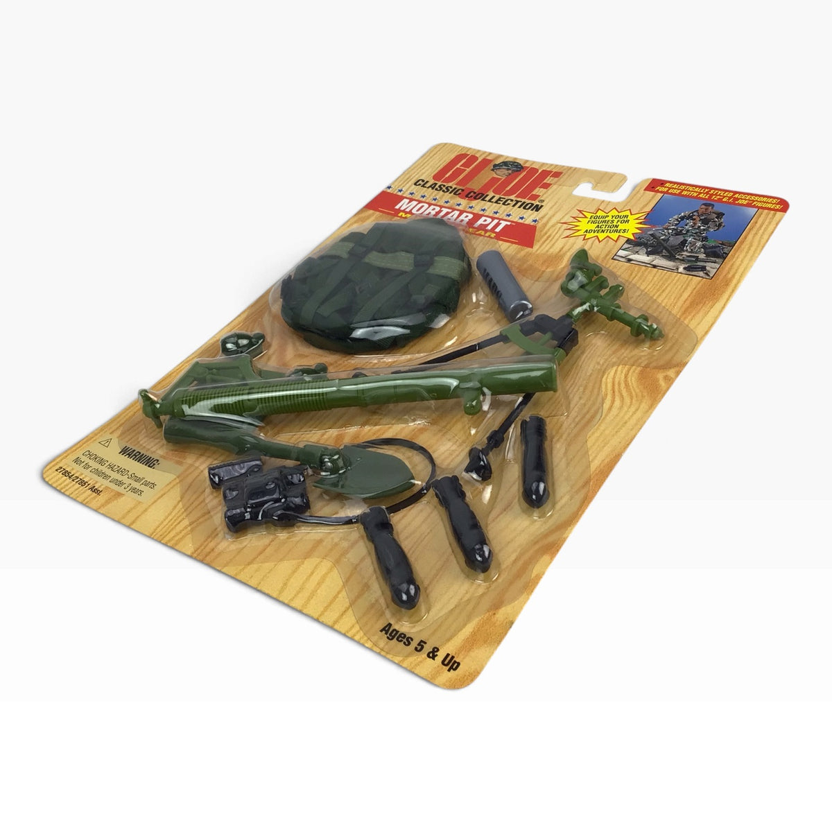 GI Joe Mortar Pit Mission Gear Set (1996) – Hasbro Classic Collection #27854
