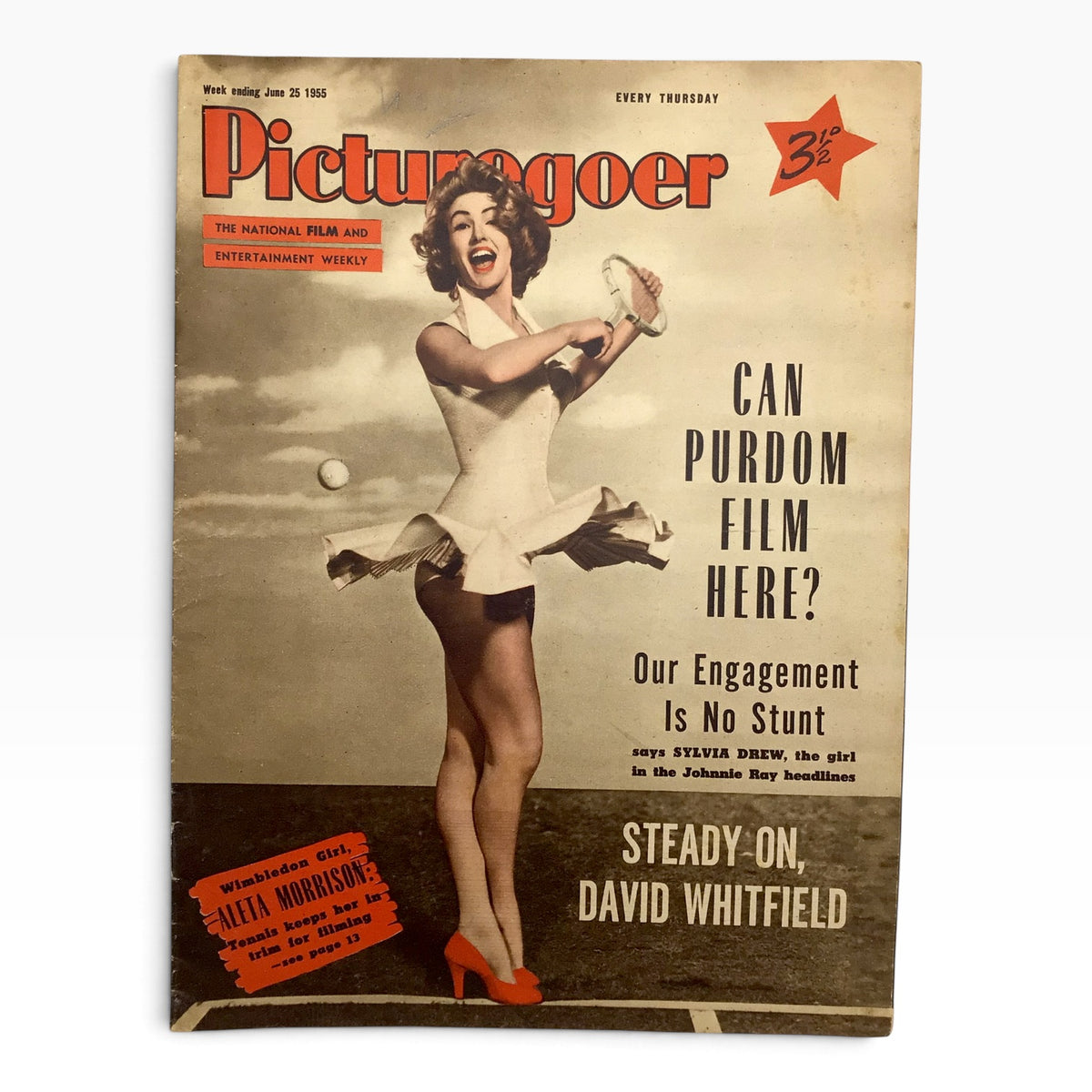 Vintage 1955 Picturegoer Film and Entertainment British Film Magazine Set - 14 Issues