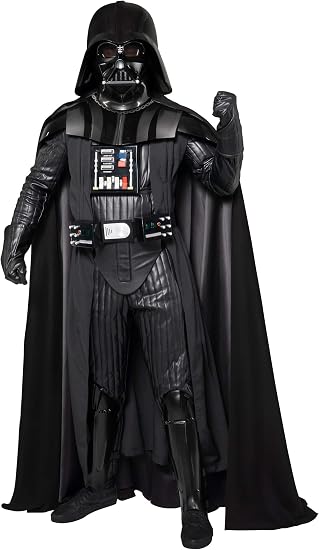 Star Wars Darth Vader Primalux Costume - Men's Sith Lord Cosplay Outfit w/ Storage Case