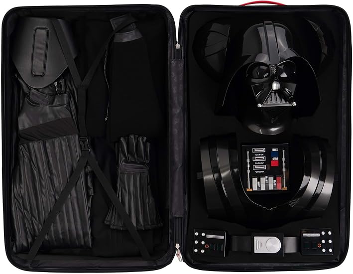 Star Wars Darth Vader Primalux Costume - Men's Sith Lord Cosplay Outfit w/ Storage Case