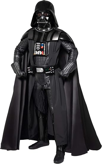 Star Wars Darth Vader Primalux Costume - Men's Sith Lord Cosplay Outfit w/ Storage Case