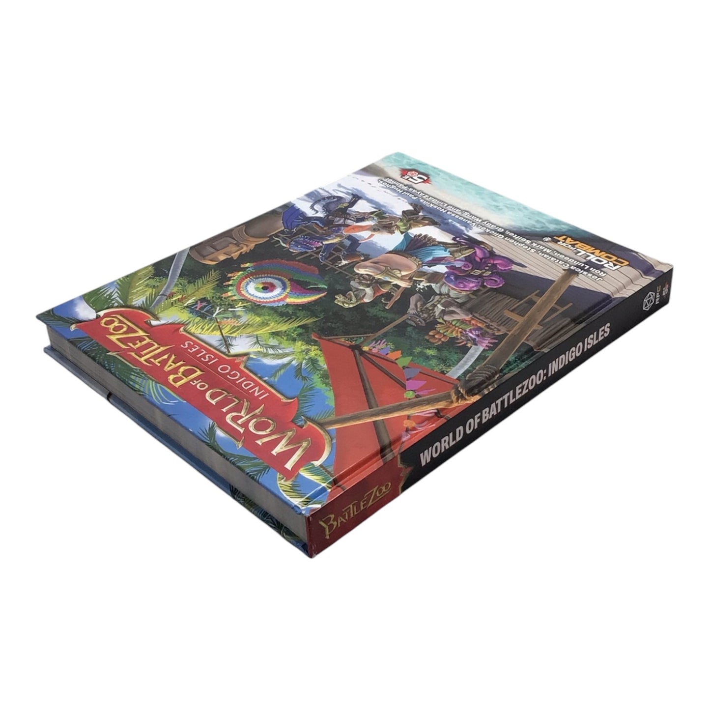 World of Battle Zoo: Indigo Isles RPG Hardcover Book