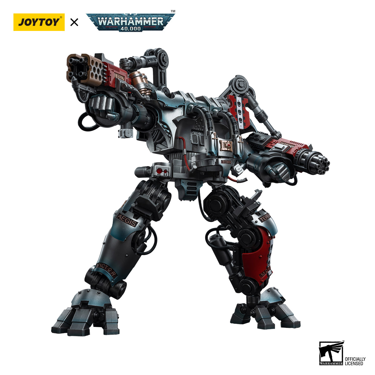JoyToy Warhammer 40,000 Grey Knights Nemesis Dreadknight 1/18 Scale Figure – Like New in Box