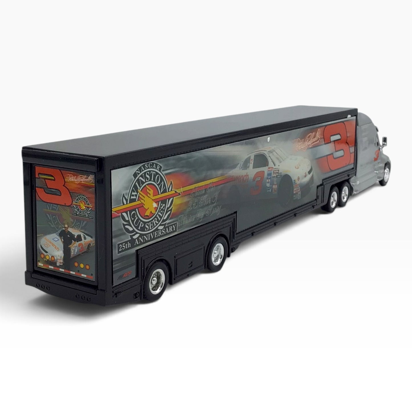 Dale Earnhardt #3 Silver Select 2004 Hauler – 1:64 Scale Model Truck & Trailer – Limited Edition