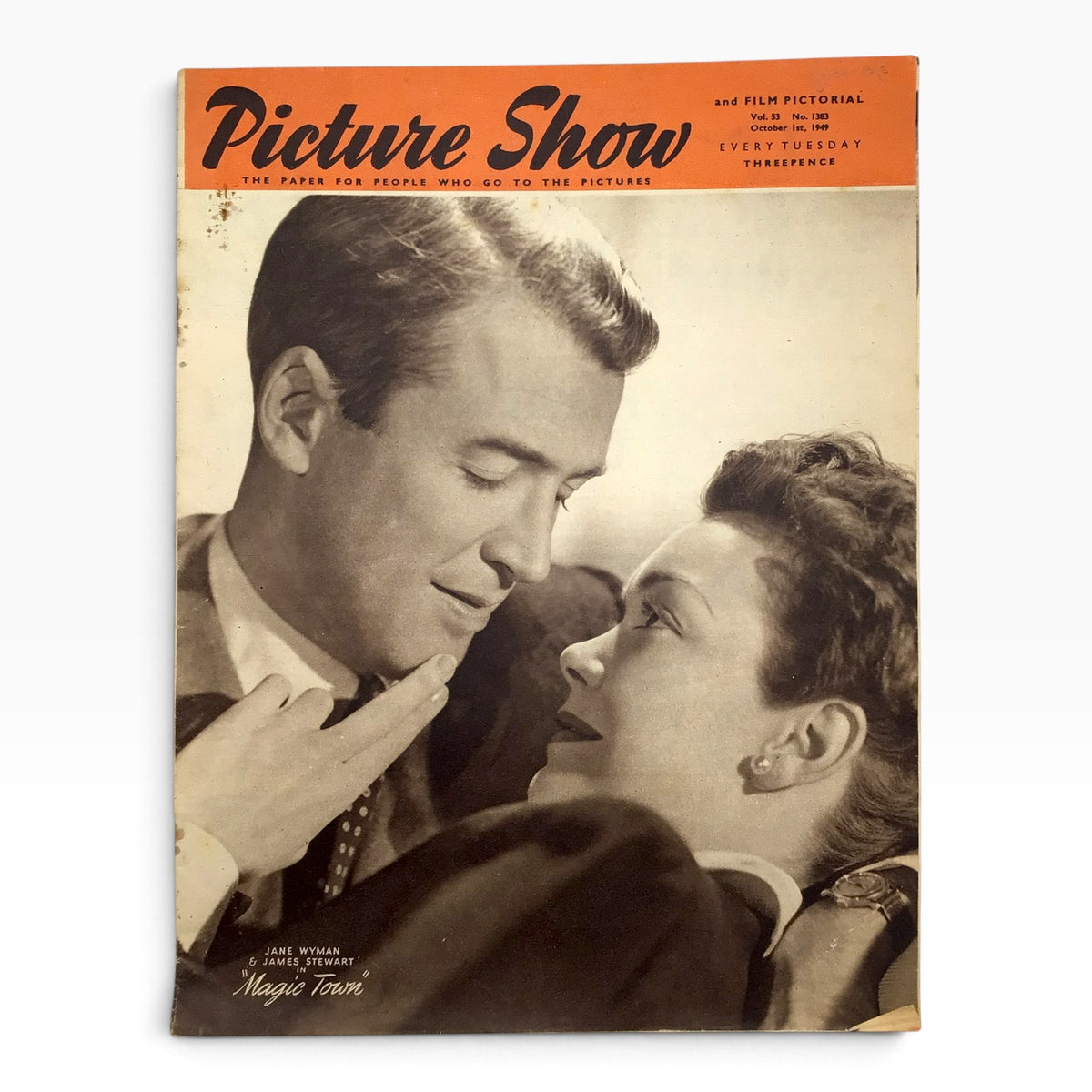 Vintage 1949 Picture Show & Film Pictorial British Film Magazine Set - 10 Issues