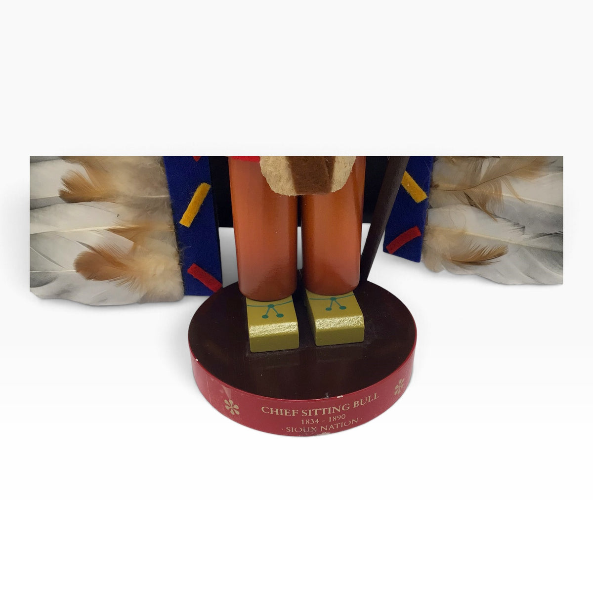 Steinbach German Chief Sitting Bull Smoking Man Figure – Sioux Nation Limited Edition