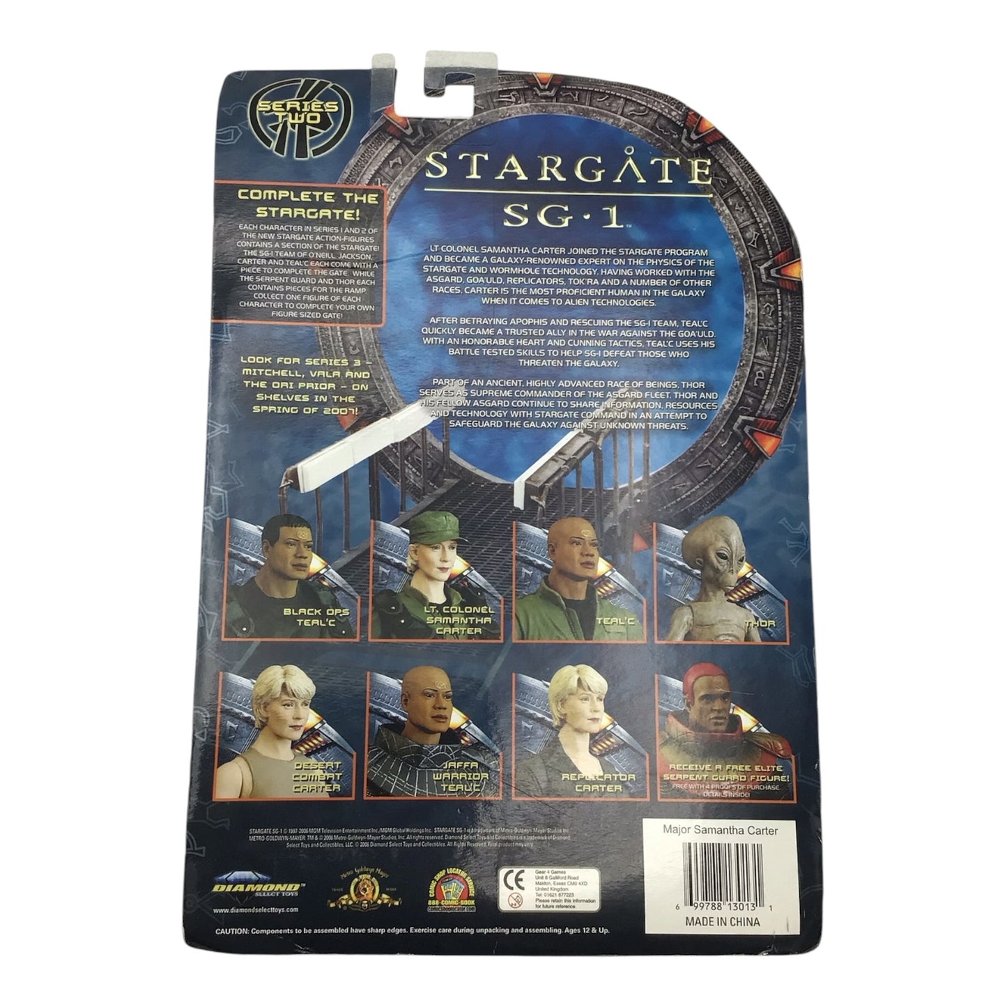 Stargate SG-1 Lt. Colonel Samantha Carter Action Figure