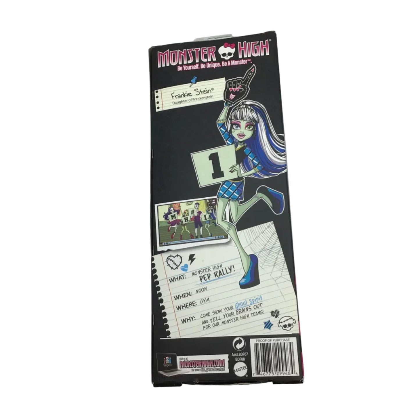 Monster High Ghoul Spirit Frankie Stein (2013) - NIB