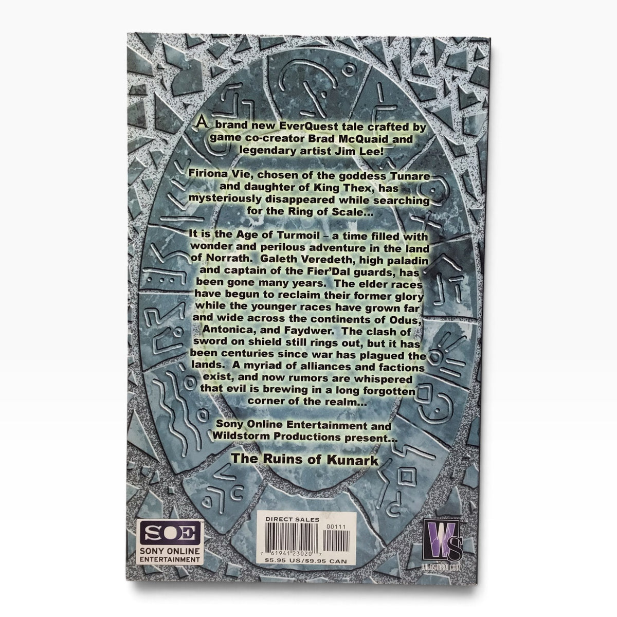 EverQuest The Ruins of Kunark Graphic Novel - 2002 - NM