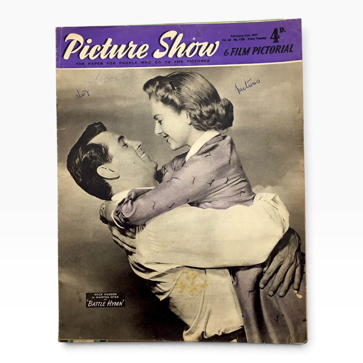Vintage 1957 Picture Show & Film Pictorial British Film Magazine Set - 31 Issues