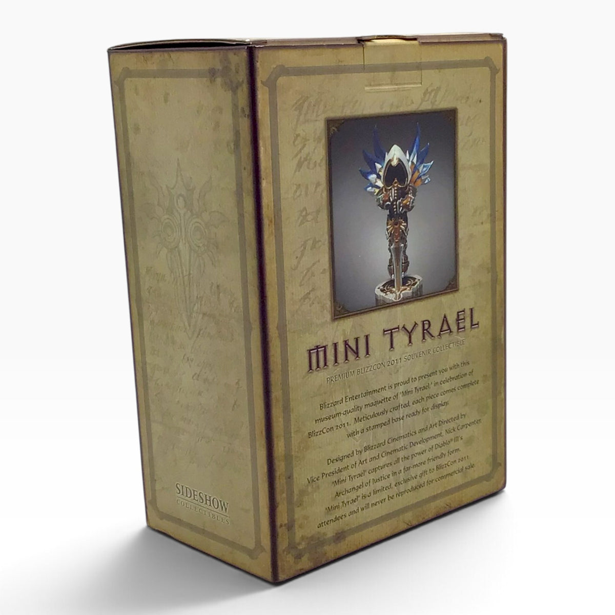 Diablo III Mini Tyrael Figure BlizzCon 2011 - Employee Exclusive Souvenir Collectible – Blizzard Entertainment