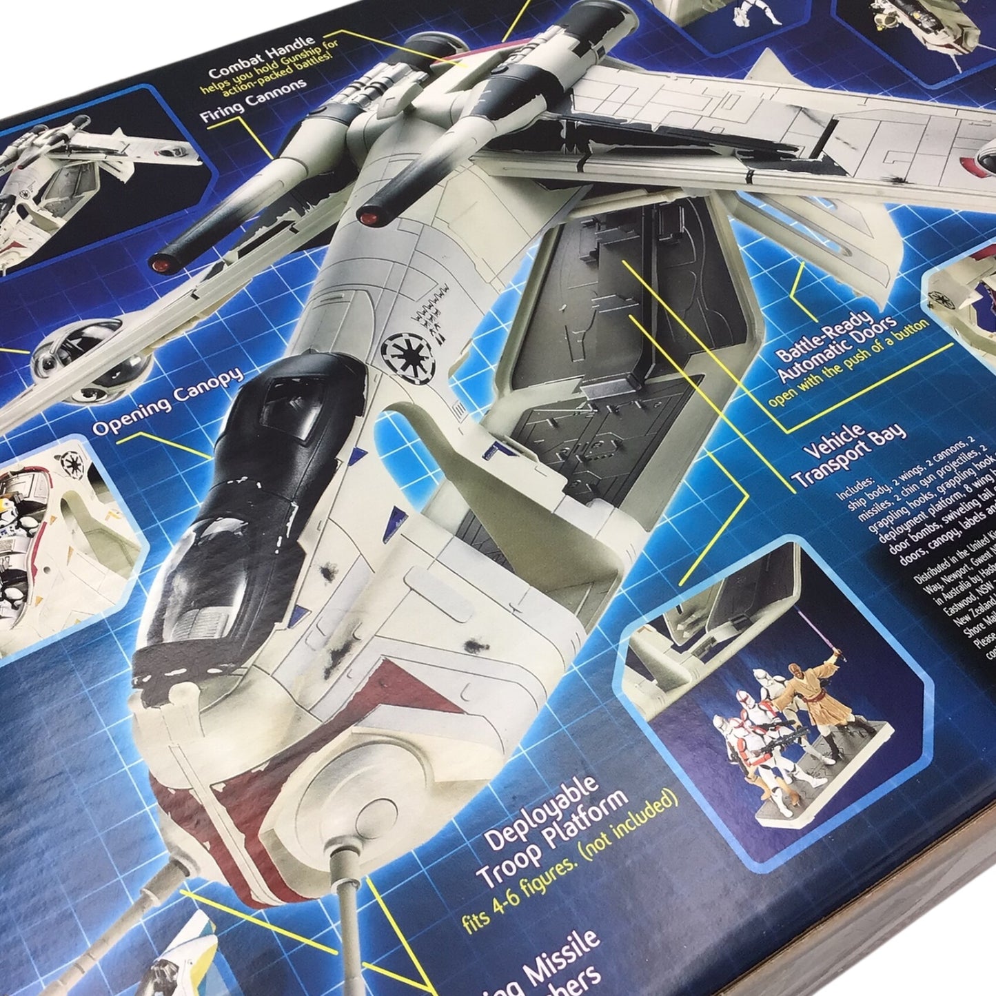 Hasbro Star Wars Clone Wars Army of the Republic Command Gunship #84840