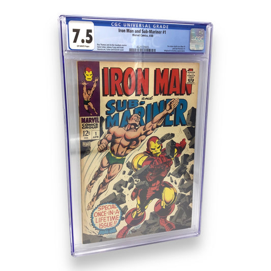 Iron Man and Sub-Mariner #1 – April 1968 (Marvel Comics) – CGC 7.5