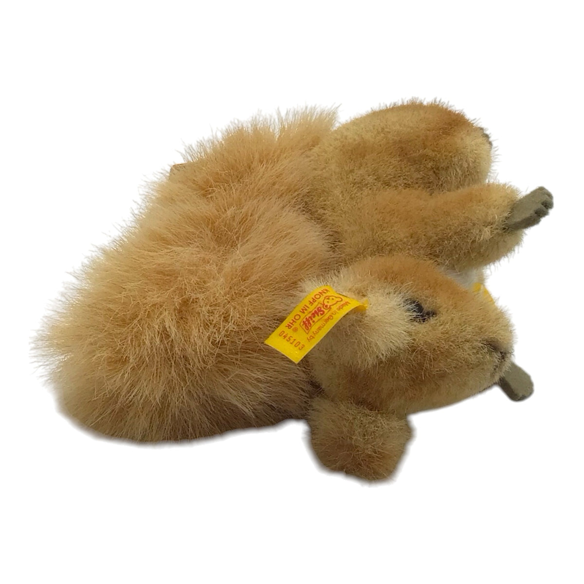 German Steiff Miniature Possy Squirrel Mohair Stuffed Animal