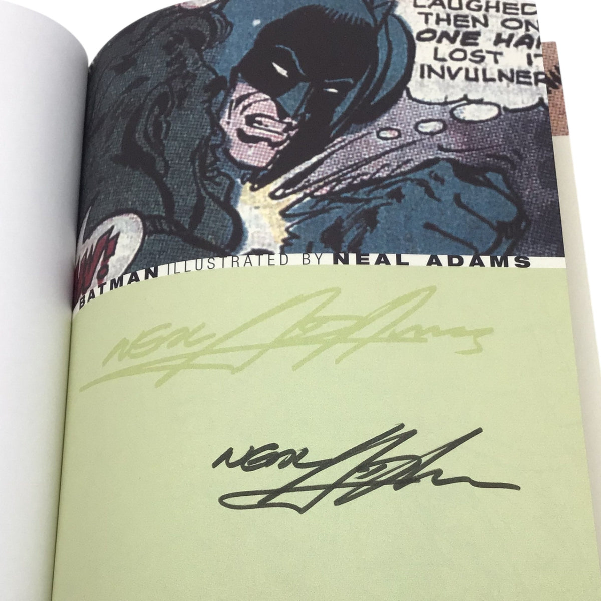 Batman Illustrated #1-3 SET by Neil Adams Autographed Hardcover Graphic Novel