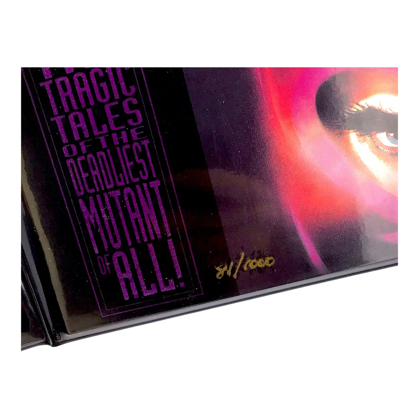 Magneto #0: The Twisting of a Soul (1993) – Signed by Bill Sienkiewicz #81/1000 - Purple Foil Embossed Cover