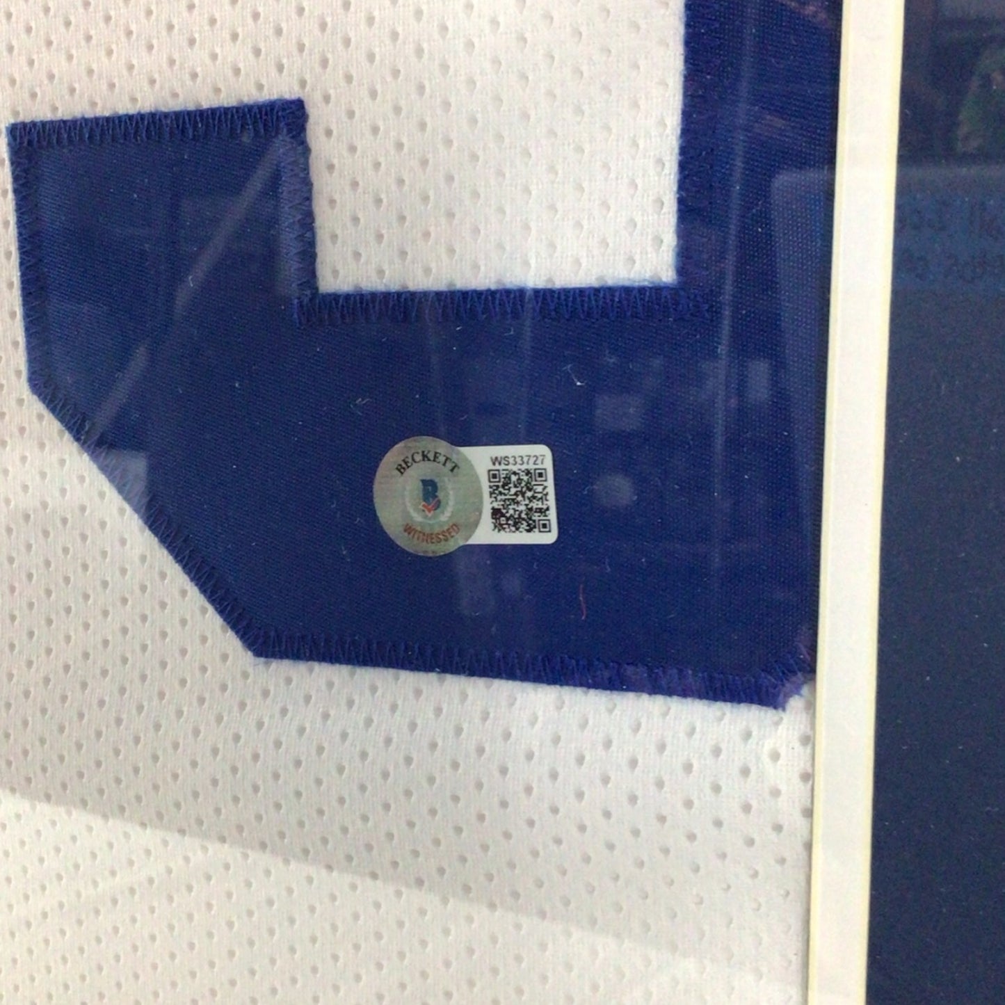 Framed Tony Dorsett Signed Dallas Cowboys Jersey - Beckett Certified