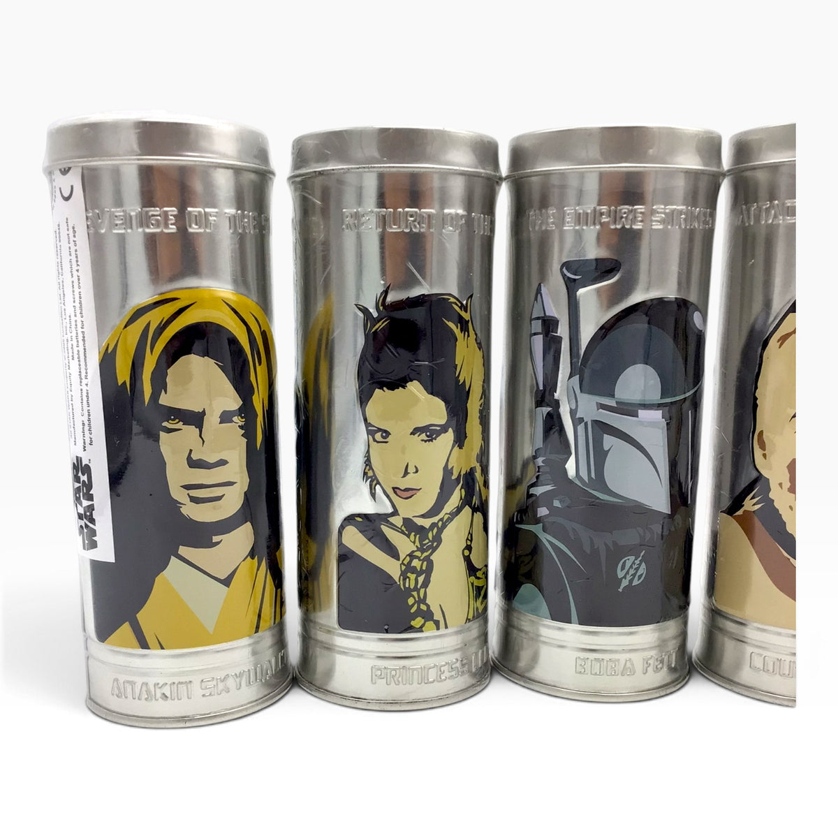 Burger King 2005 Star Wars Complete the Saga Watches Set of 6 – Sealed Tins – Vintage Collectible