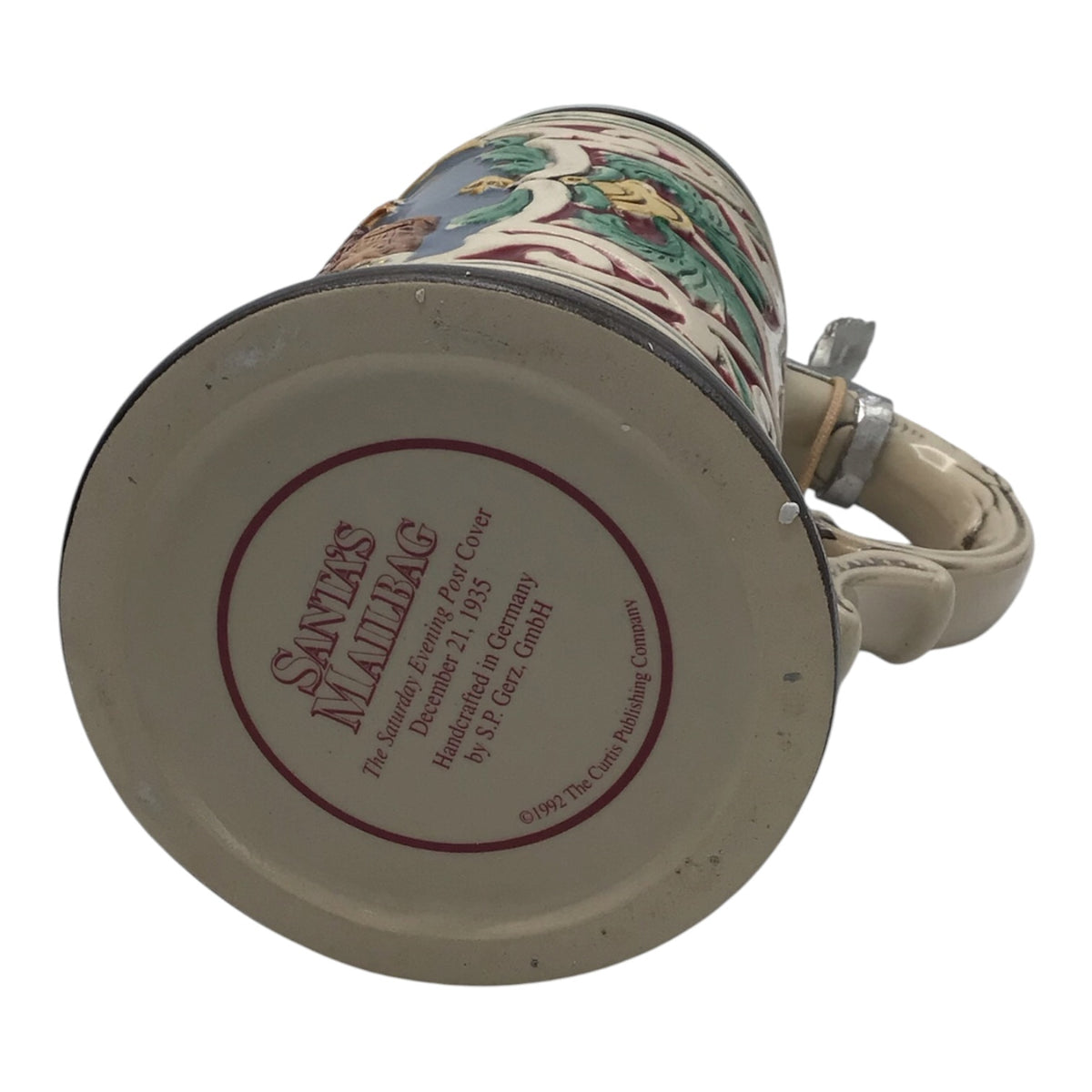 The Saturday Evening Post Christmas Selection Beer Stein - Santa's Mailbag