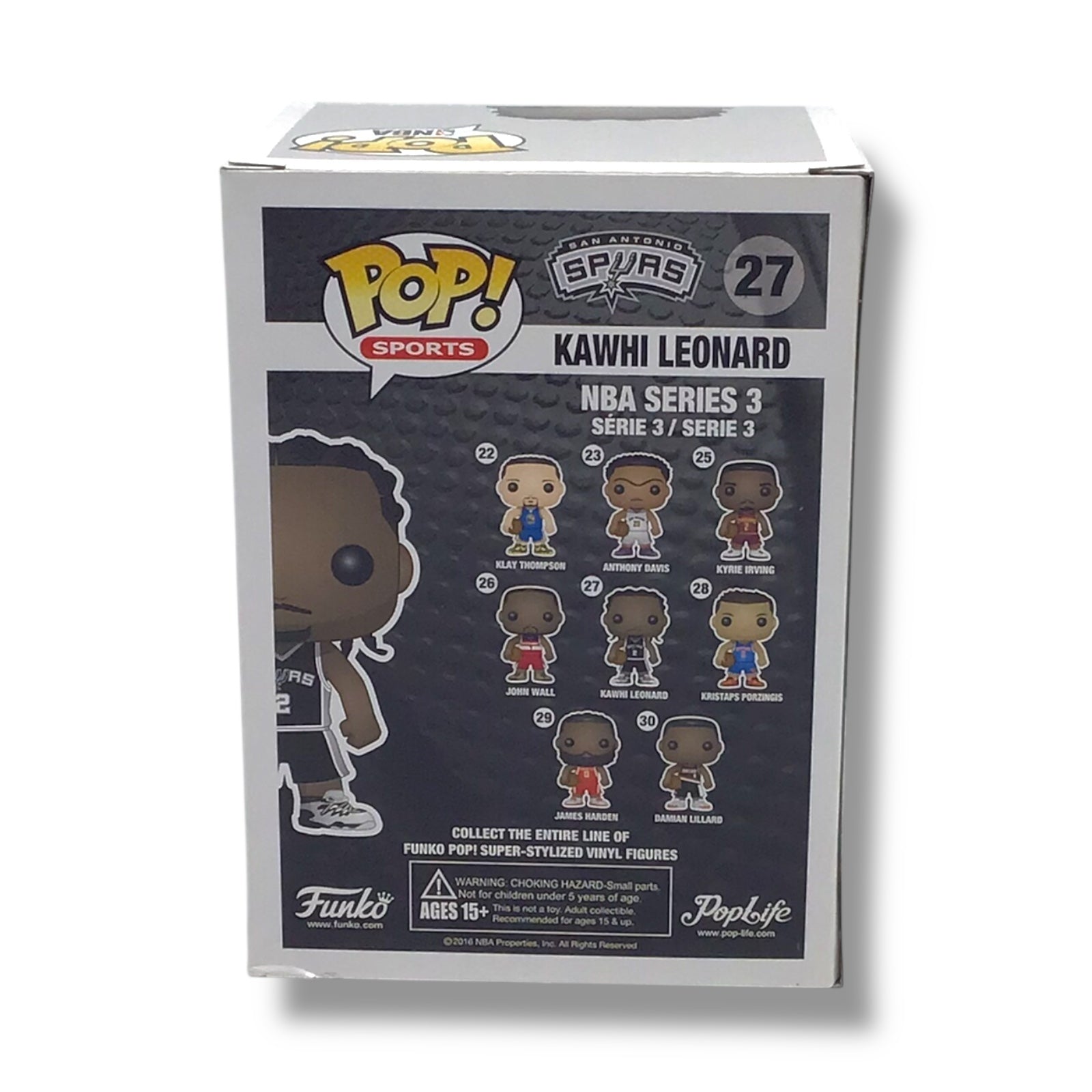 Funko POP! - Kawhi Leonard Figure | Spurs NBA