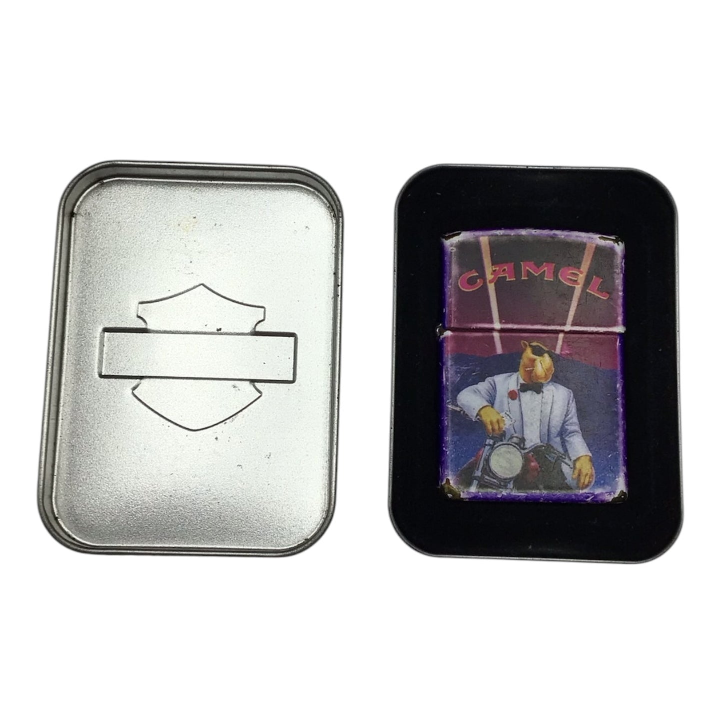 Harley-Davidson Motorcycles Camel Cigarettes Zippo Lighter