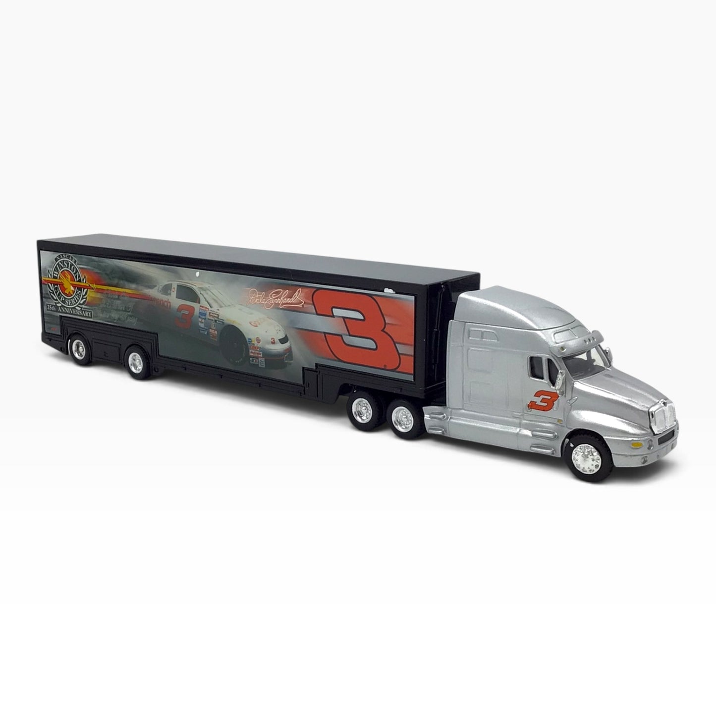 Dale Earnhardt #3 Silver Select 2004 Hauler – 1:64 Scale Model Truck & Trailer – Limited Edition