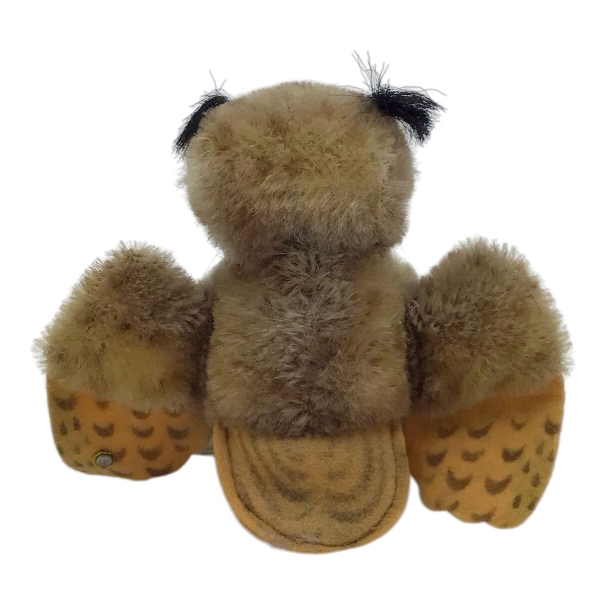 German Steiff Miniature Wittie Owl Mohair Stuffed Animal