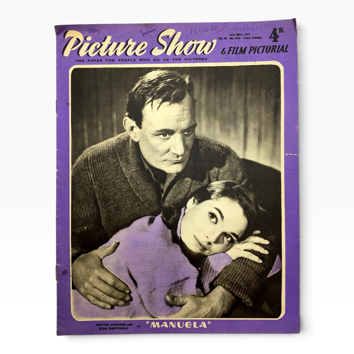 Vintage 1957 Picture Show & Film Pictorial British Film Magazine Set - 31 Issues