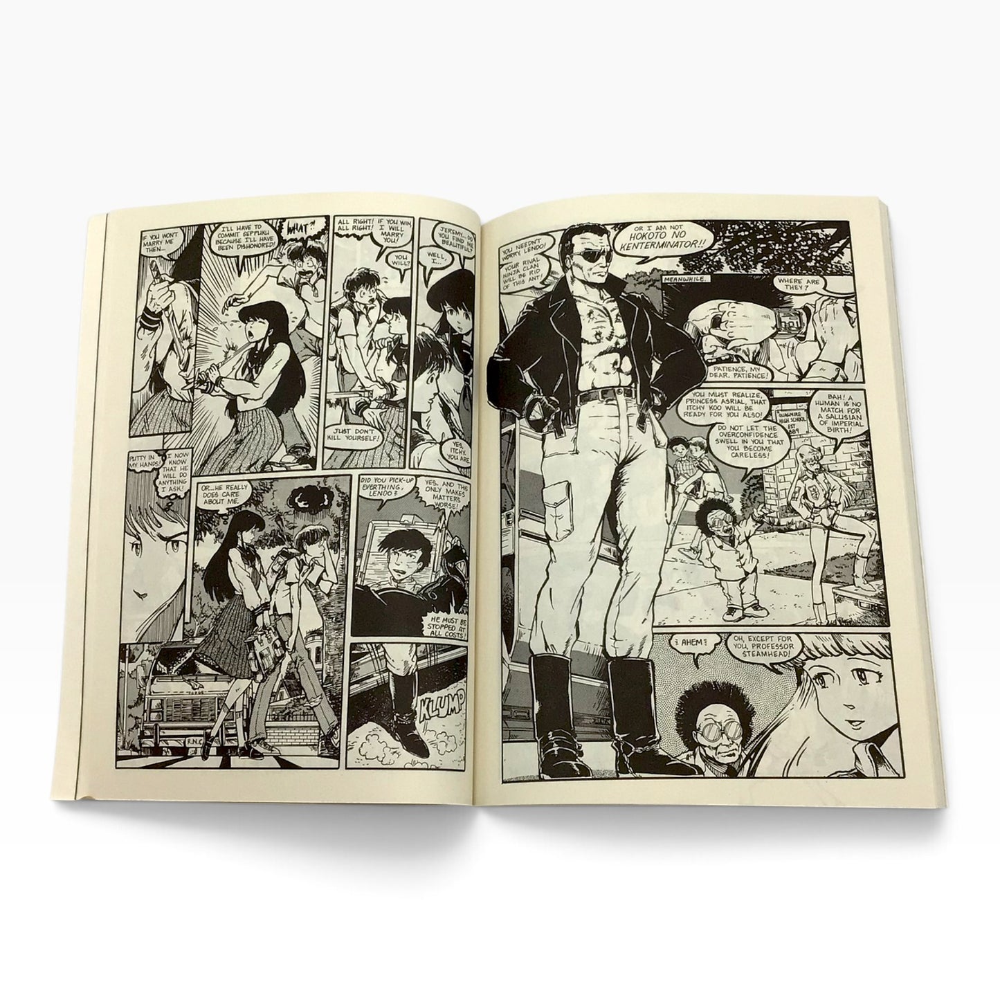 Ninja High School #1 (1987) – Limited Signed Edition #78/100 by Ben Dunn - Eternity Comics - Mint