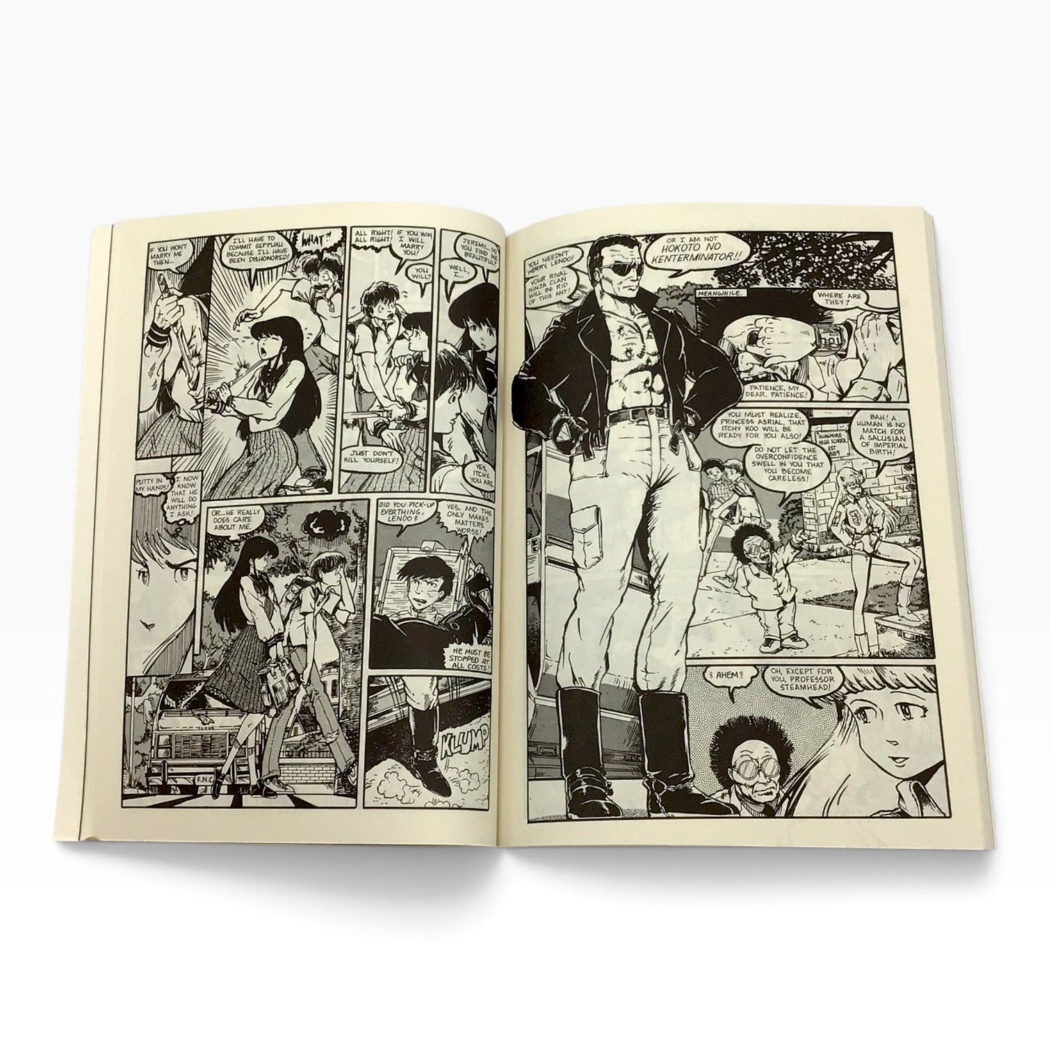 Ninja High School #1 (1987) – Limited Signed Edition #78/100 by Ben Dunn - Eternity Comics - Mint
