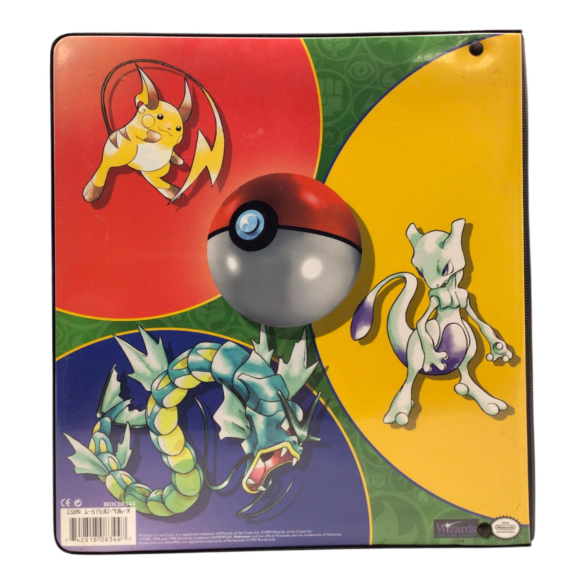Vintage 1999 Pokémon Trading Card Game 3-Ring Binder
