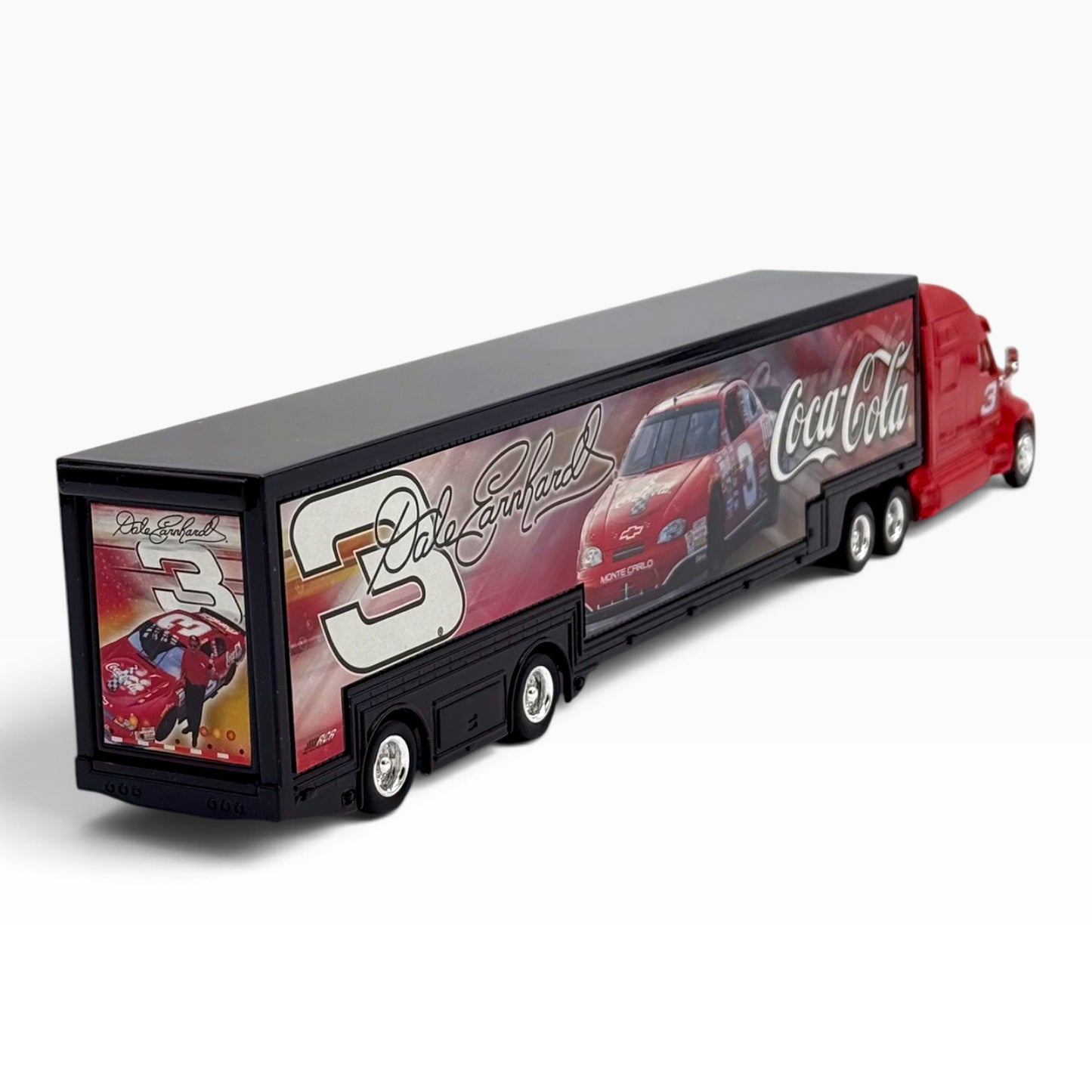 Dale Earnhardt #3 Coca-Cola 1998 Hauler – NASCAR 1:64 Scale Model Truck & Trailer – Limited Edition
