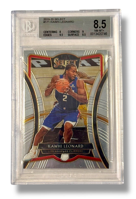 2019 Select #171 Kawhi Leonard NBA Championship Year BGS 8.5 - 0013420746