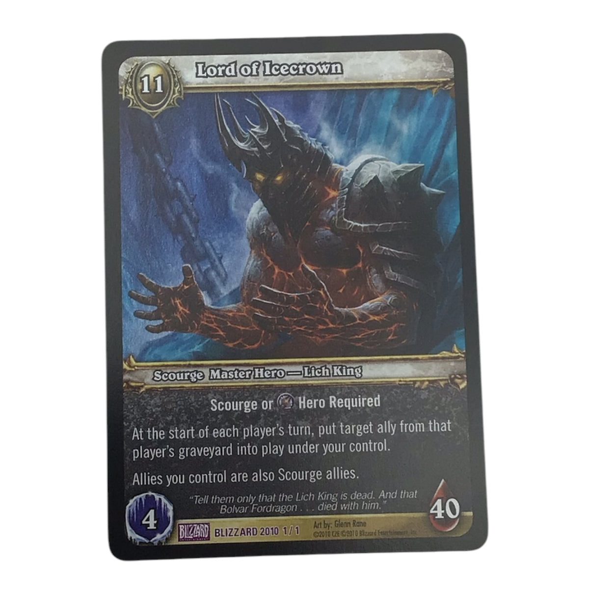 World of Warcraft Trading Card Game - Lord of Icecrown