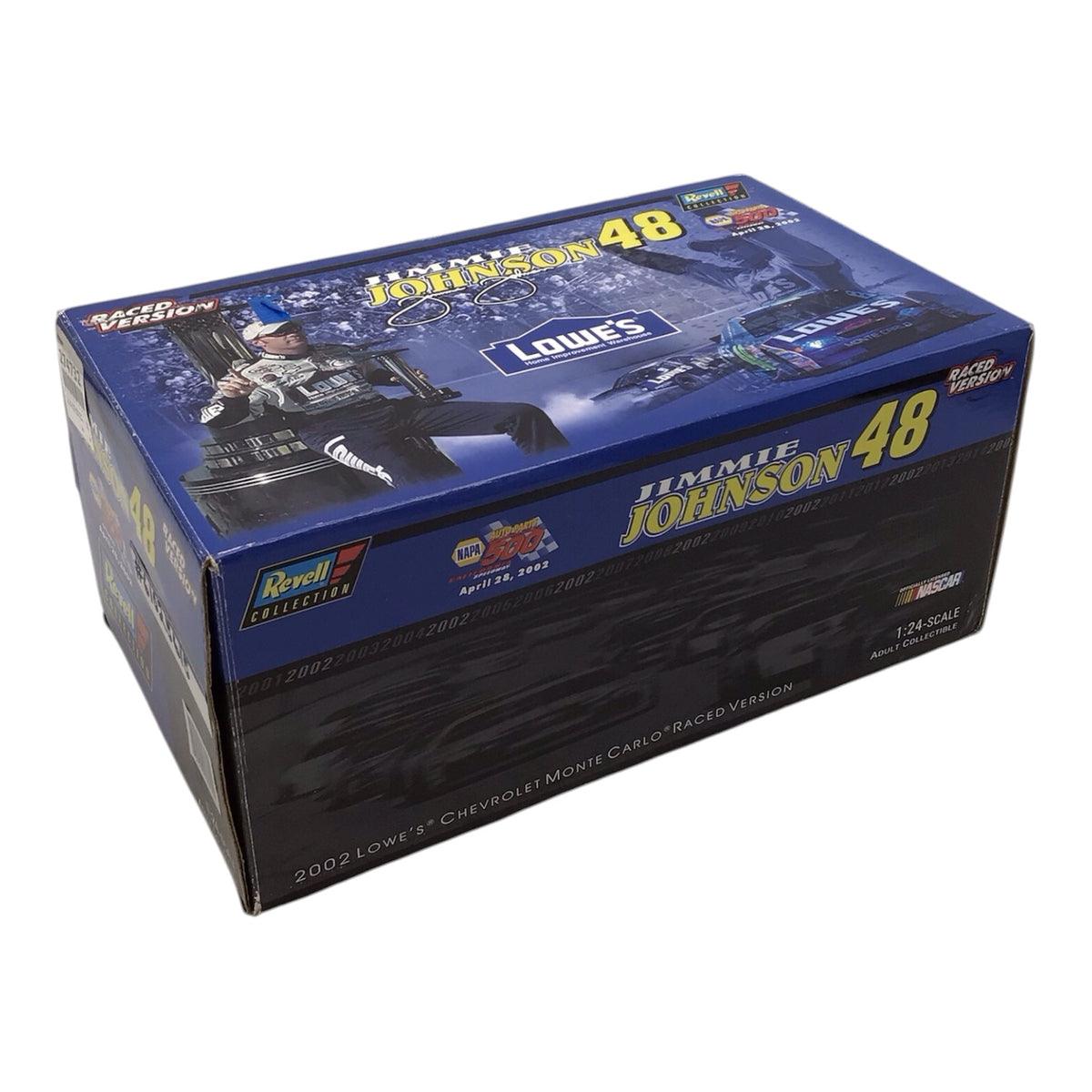 Jimmie Johnson #48 Lowes 2002 Monte Carlo Raced Version Diecast Model